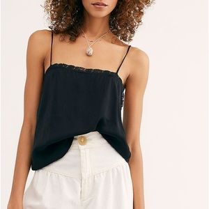 BNWT Free People Beyond Me Black Cami - Size XS